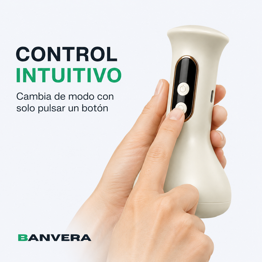 Masajeador Anticelulitis Banvera™ — Succión, Calor y Luz Roja