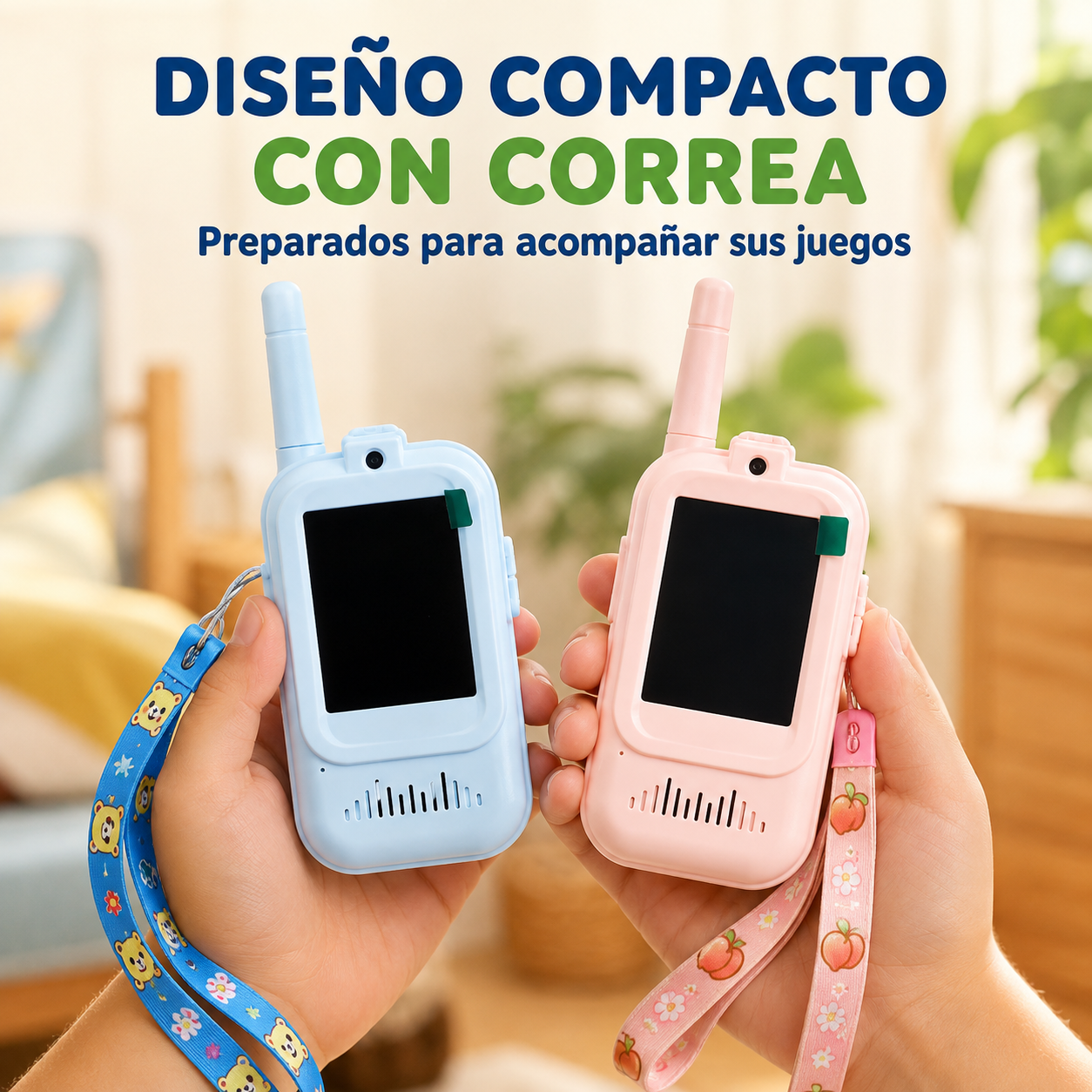 Walkie-Talkies con Cámara Banvera™ — Aventura para Niños